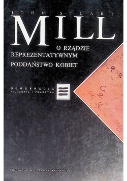 O rządzie reprezentatywnym Poddaństwo kobiet
