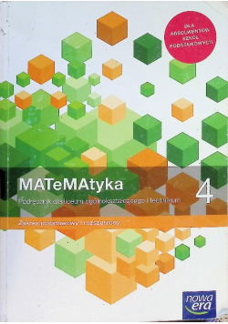 Matematyka  Klasa 4 Zakres Podstawowy i rozszerzony