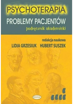 Psychoterapia Problemy pacjentów