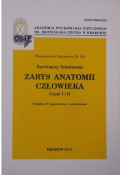 Zarys anatomii człowieka Część I i II
