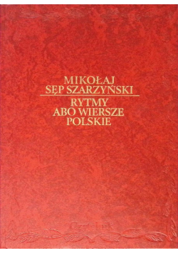 Rytmy Abo Wiersze Polskie