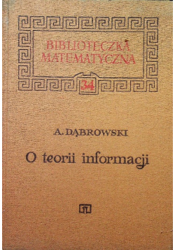 O teorii informacji
