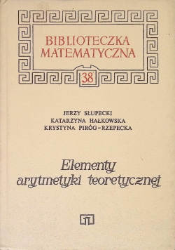 Elementy arytmetyki teoretycznej Tom 38