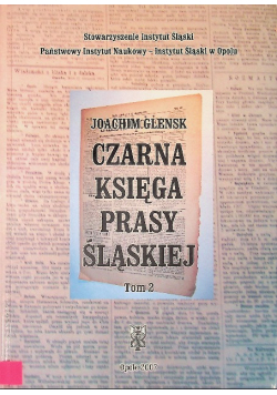 Czarna księga prasy śląskiej Tom  2