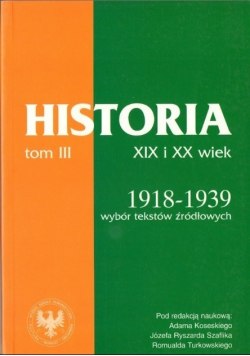 Historia XIX i XX wieku Tom III