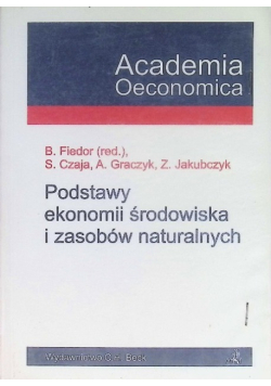 Podstawy ekonomii środowiska i zasobów naturalnych