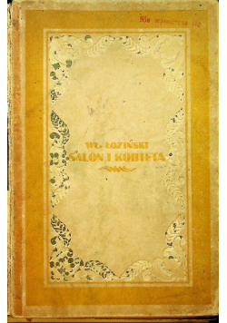 Salon i kobieta 1921 r.