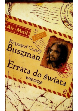 Errata do świata Wiersze