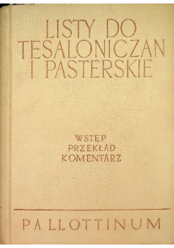 Listy do Tesaloniczan i Pasterskie