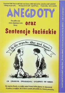 Anegdoty oraz Sentencje łacińskie