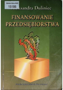 Finansowanie przedsiębiorstwa