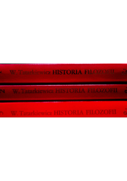 Historia filozofii Tom I do III