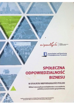 Społeczna odpowiedzialność biznesu