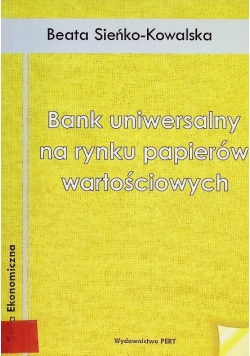 Bank uniwersalny na rynku papierów wartościowych