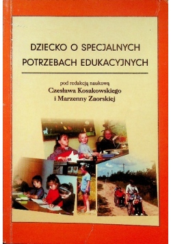 Dziecko o specjalnych potrzebach edukacyjnych