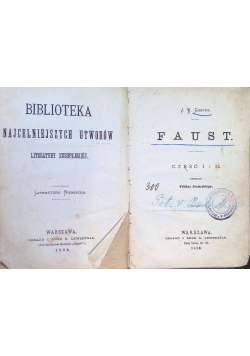 Faust 1880 r.