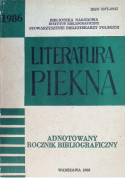 Literatura Piękna 1986 / 88