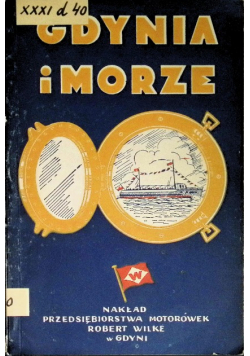Gdynia i morze, 1938 r.
