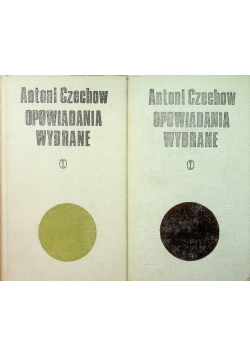 Czechow Opowiadania wybrane Tom 1 i 2