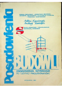 Posadowienia Budowli