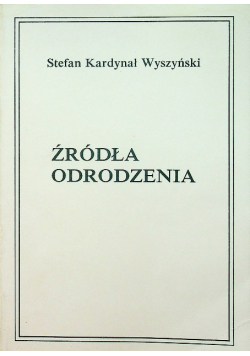 Źródła odrodzenia