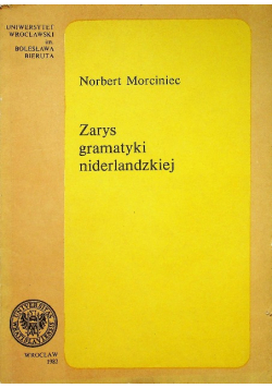 Zarys gramatyki niderlandzkiej