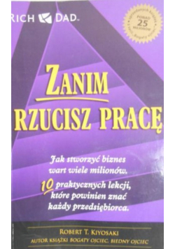 Zanim rzucisz pracę