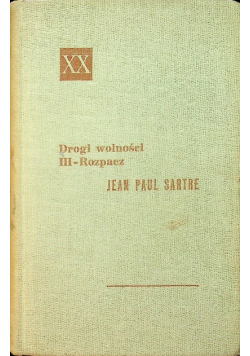 Drogi wolności III Rozpacz
