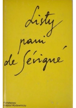 Listy pani de Sevigne