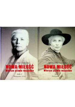 Nowa miłość Wiersze prawie wszystkie Tom 1 do 2