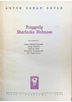Przygody Sherlocka Holmesa