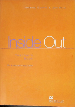 Inside out. Teacher's book. Pre-intermediate