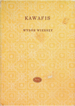 Kawafis Wybór wierszy