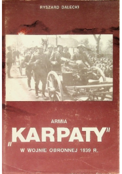 Armia Karpaty w wojnie obronnej 1939 r