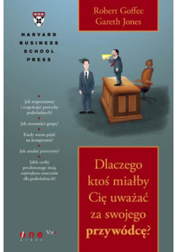 Dlaczego ktoś miałby Cię uważać za swojego przywódcę