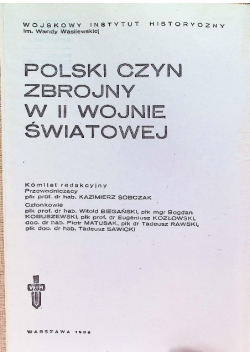 Polski czyn zbrojny w II Wojnie Światowej