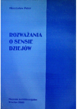 Rozważania o sensie dziejów