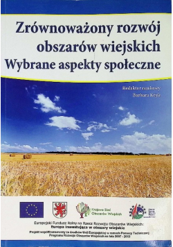 Zrównoważony rozwój obszarów wiejskich aspekty ekologiczne