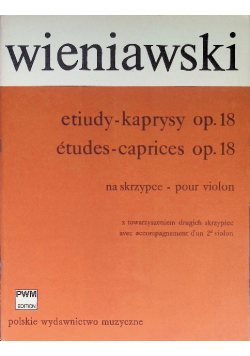 Etiudy kaprysy op 18