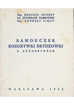 Samouczek rozgrywki brydżowej z autobrydżem