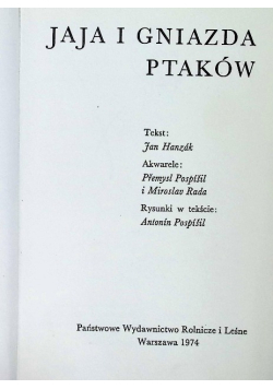 Jaja i gniazda ptaków
