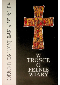 W trosce o pełnię wiary