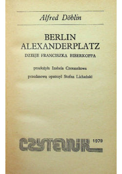 Berlin Alexanderplatz