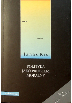 Polityka jako problem moralny
