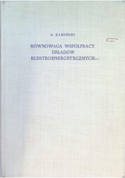 Równowaga współpracy układów elektroenergetycznych