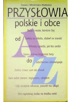 Przysłowia polskie i obce