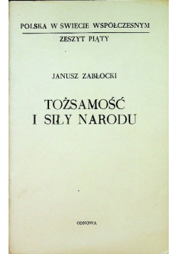 Tożsamość i siły narodu