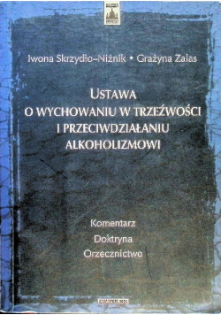 Ustawa o wychowaniu w trzeźwości i przeciwdziałaniu alkoholizmowi