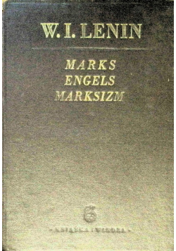 Marks Engels Marksizm 1949 r.
