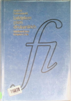 Leksykon pism drukarskich